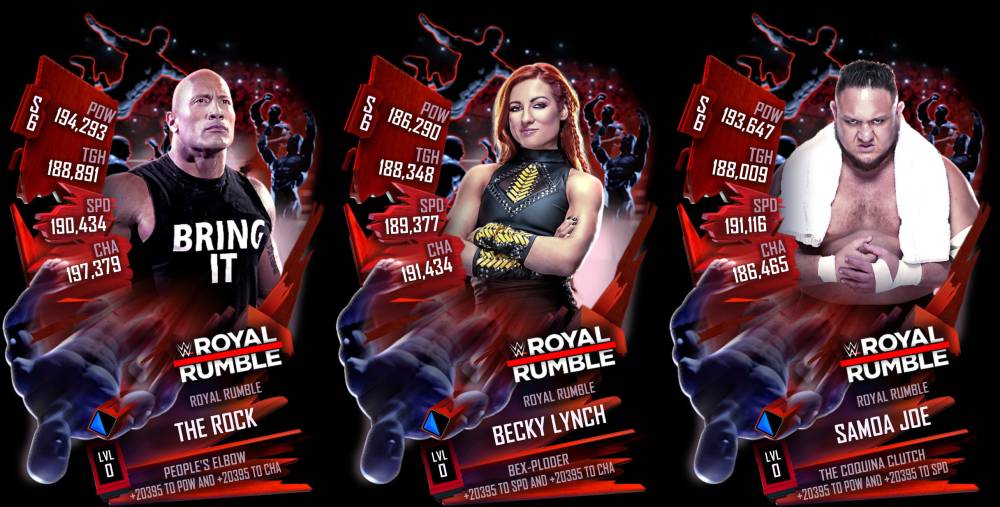 WWE SuperCard-Stufe &quot;Royal Rumble&quot; jetzt verfügbar