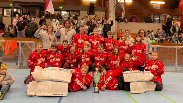 U13 der Rhein Main Patriots sind Deutscher Meister im Skaterhockey