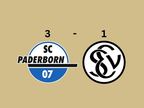 Die SVE unterliegt in Paderborn mit 3:1