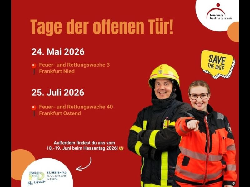 Feuerwehr Frankfurt_Tage der offenen Tür 2026